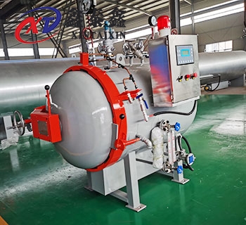 電蒸汽硫化罐加壓密封圈漏水的原因